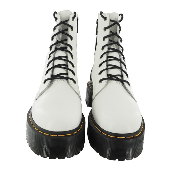 Dr. Marten Jadon Polished Smooth Leather Platform Boots - Picture 8 of 9